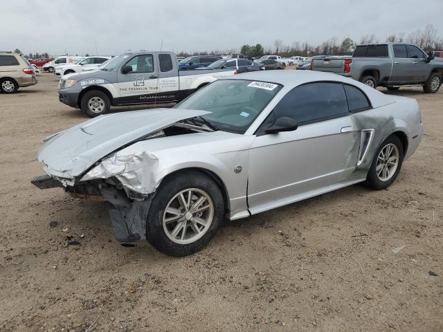1FAFP40684F166356 - 2004 FORD MUSTANG SILVER photo 1