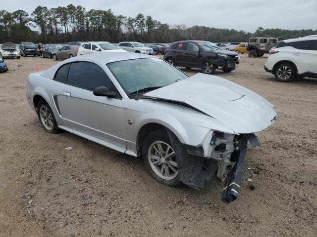 1FAFP40684F166356 - 2004 FORD MUSTANG SILVER photo 4
