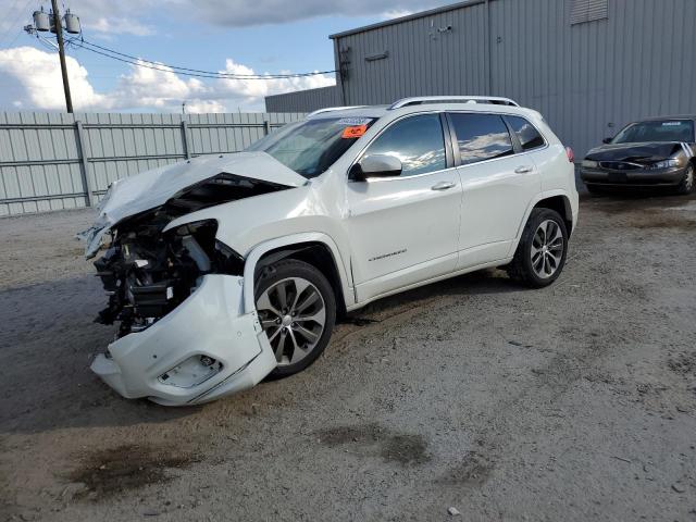 1C4PJMJN2KD190117 - 2019 JEEP CHEROKEE OVERLAND WHITE photo 1