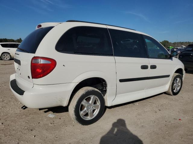 1D4GP24R16B611928 - 2006 DODGE CARAVAN SE WHITE photo 3