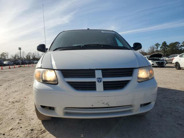 1D4GP24R16B611928 - 2006 DODGE CARAVAN SE WHITE photo 5