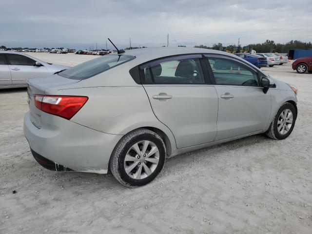 KNADN4A3XD6283218 - 2013 KIA RIO EX SILVER photo 3