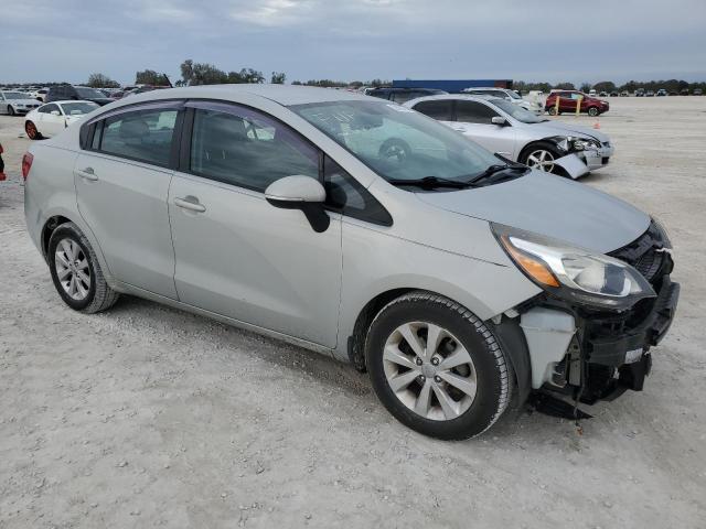 KNADN4A3XD6283218 - 2013 KIA RIO EX SILVER photo 4