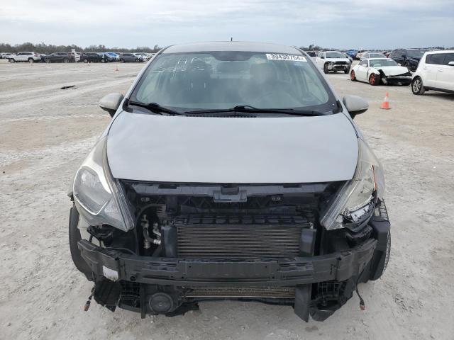 KNADN4A3XD6283218 - 2013 KIA RIO EX SILVER photo 5