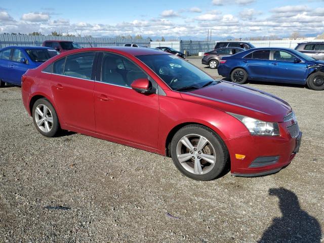 1G1PG5SC9C7231210 - 2012 CHEVROLET CRUZE LT RED photo 4