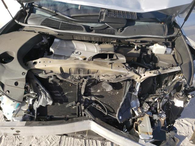 2T2ZK1BA2CC077262 - 2012 LEXUS RX 350 SILVER photo 11