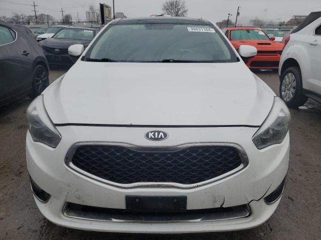 KNALN4D76F5171714 - 2015 KIA CADENZA PREMIUM WHITE photo 5