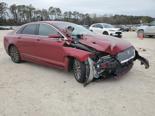 3LN6L5A98JR627540 - 2018 LINCOLN MKZ PREMIERE BURGUNDY photo 4