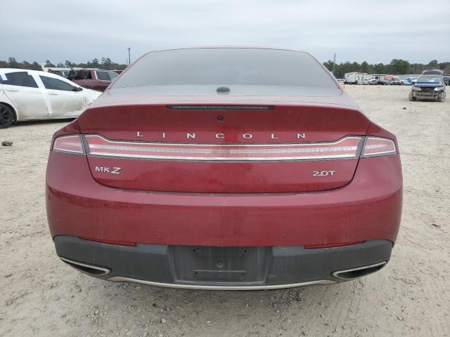 3LN6L5A98JR627540 - 2018 LINCOLN MKZ PREMIERE BURGUNDY photo 6