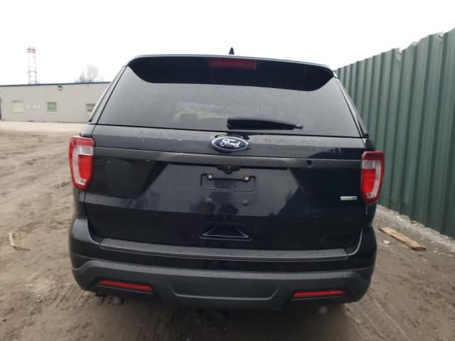 1FM5K8AR3KGA31325 - 2019 FORD EXPLORER POLICE INTERCEPTOR BLACK photo 6