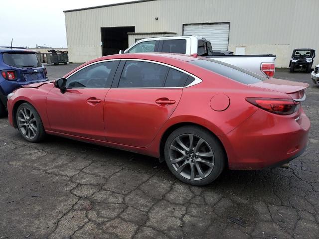 JM1GJ1W55G1446931 - 2016 MAZDA 6 GRAND TOURING RED photo 2