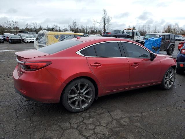 JM1GJ1W55G1446931 - 2016 MAZDA 6 GRAND TOURING RED photo 3