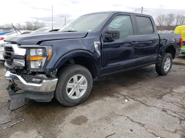 1FTFW1E54PFA37322 - 2023 FORD F150 SUPERCREW BLUE photo 1