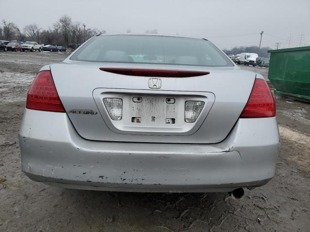 1HGCM56727A076313 - 2007 HONDA ACCORD EX SILVER photo 6