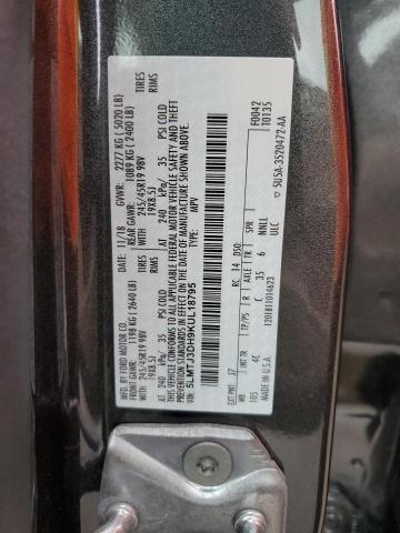 5LMTJ3DH9KUL18795 - 2019 LINCOLN MKC RESERVE GRAY photo 13