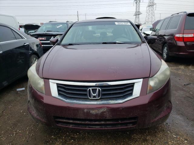 1HGCP2F83AA079808 - 2010 HONDA ACCORD EXL BURGUNDY photo 5