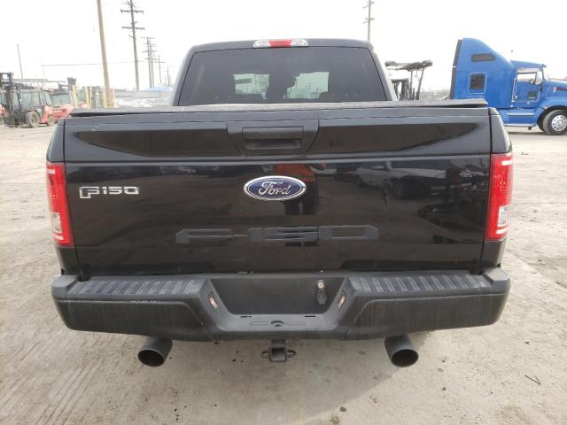 1FTEW1CG8HKD00596 - 2017 FORD F150 SUPERCREW BLACK photo 6