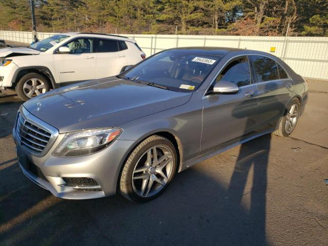 WDDUG8FB5FA079369 - 2015 MERCEDES-BENZ S 550 4MATIC GRAY photo 1