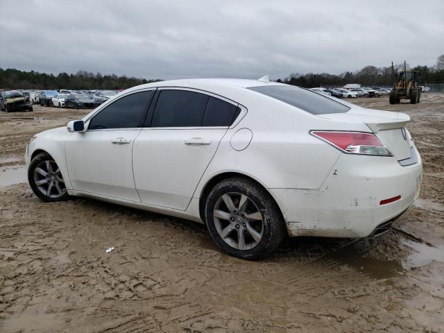 19UUA8F57DA000630 - 2013 ACURA TL TECH WHITE photo 2