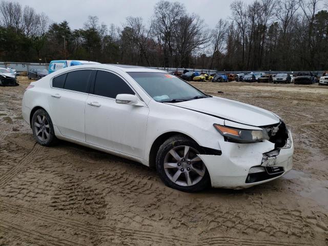 19UUA8F57DA000630 - 2013 ACURA TL TECH WHITE photo 4