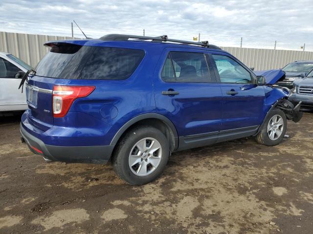 1FM5K8B83DGA20804 - 2013 FORD EXPLORER BLUE photo 3