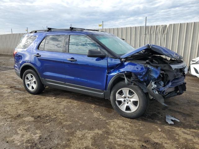 1FM5K8B83DGA20804 - 2013 FORD EXPLORER BLUE photo 4