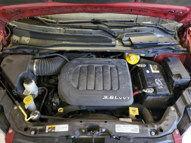 2C4RC1BG6GR148300 - 2016 CHRYSLER TOWN & COU TOURING მუქწითელი ფოტო 12