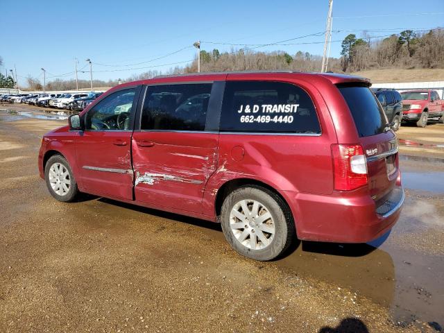 2C4RC1BG6GR148300 - 2016 CHRYSLER TOWN & COU TOURING მუქწითელი ფოტო 2