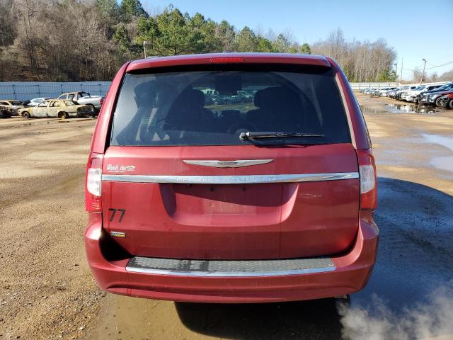 2C4RC1BG6GR148300 - 2016 CHRYSLER TOWN & COU TOURING მუქწითელი ფოტო 6