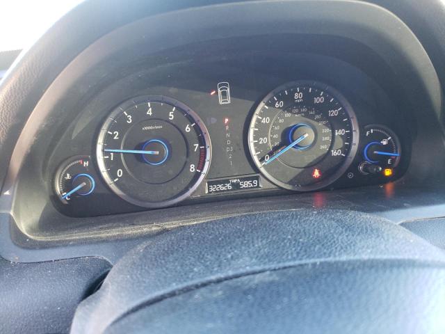 5J6TF3H53CL006773 - 2012 HONDA CROSSTOUR EXL ნაცრისფერი ფოტო 9