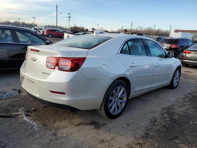 1G11G5SXXEF199479 - 2014 CHEVROLET MALIBU 3LT WHITE photo 3