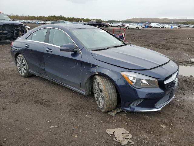 WDDSJ4GB0JN640787 - 2018 MERCEDES-BENZ CLA 250 4MATIC BLUE photo 4