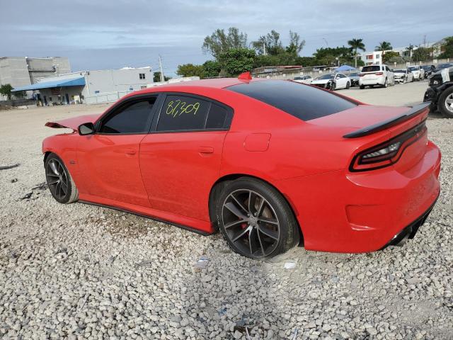 2C3CDXGJ9GH332991 - 2016 DODGE CHARGER R/T SCAT PACK RED photo 2