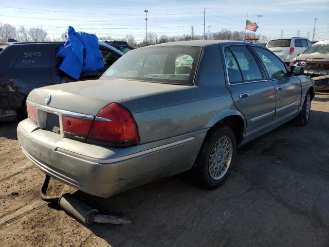 2MEFM74W22X643216 - 2002 MERCURY GRAND MARQ GRAY photo 3