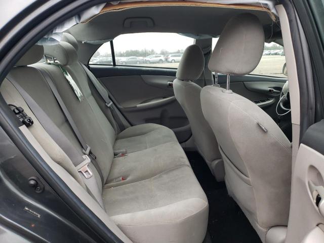 2T1BU4EE8BC603005 - 2011 TOYOTA COROLLA BASE GRAY photo 10