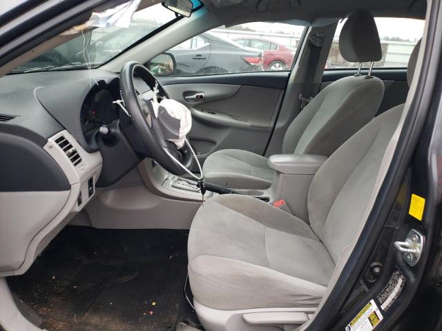 2T1BU4EE8BC603005 - 2011 TOYOTA COROLLA BASE GRAY photo 7