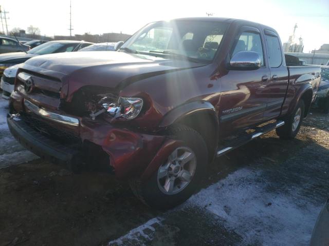 5TBBT441X6S482405 - 2006 TOYOTA TUNDRA ACCESS CAB SR5 BURGUNDY photo 1