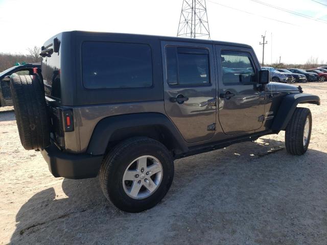 1C4BJWKG7JL897580 - 2018 JEEP WRANGLER U SPORT Grau Foto 3