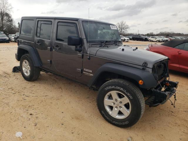 1C4BJWKG7JL897580 - 2018 JEEP WRANGLER U SPORT GRAY photo 4