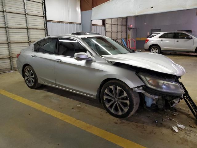 1HGCR3F88DA028485 - 2013 HONDA ACCORD EXL SILVER photo 4