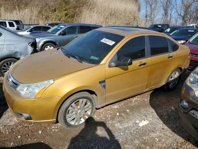 1FAHP37N19W103011 - 2009 FORD FOCUS SEL GOLD photo 1