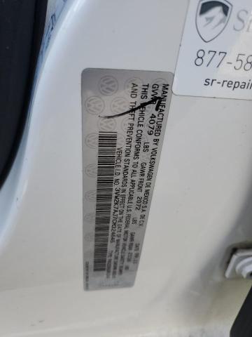 3VW2K7AJ7CM324645 - 2012 VOLKSWAGEN JETTA BASE Սպիտակ լուսանկար 13