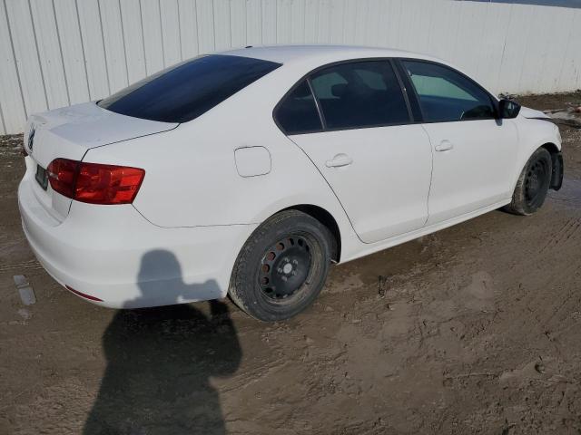 3VW2K7AJ7CM324645 - 2012 VOLKSWAGEN JETTA BASE Սպիտակ լուսանկար 3