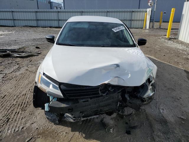 3VW2K7AJ7CM324645 - 2012 VOLKSWAGEN JETTA BASE Սպիտակ լուսանկար 5