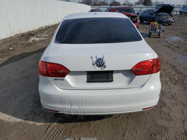 3VW2K7AJ7CM324645 - 2012 VOLKSWAGEN JETTA BASE Սպիտակ լուսանկար 6