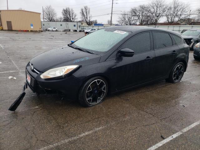 1FADP3K27EL313880 - 2014 FORD FOCUS SE BLACK photo 1