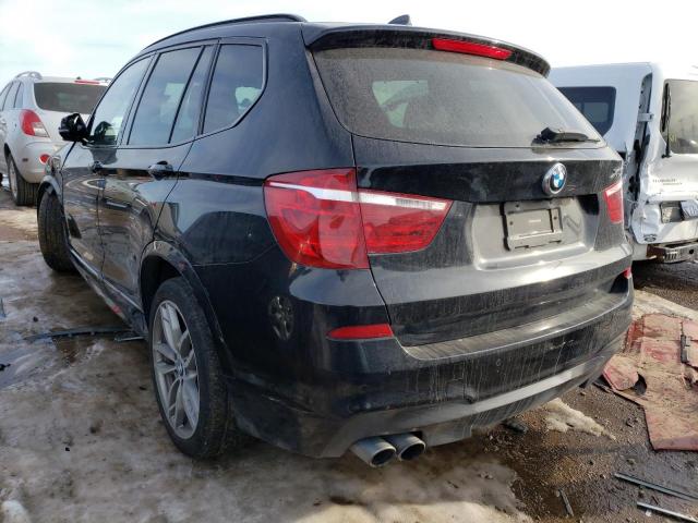 5UXWX7C5XF0K32229 - 2015 BMW X3 XDRIVE35I BLACK photo 2