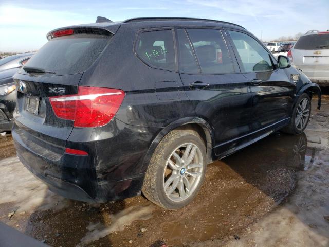 5UXWX7C5XF0K32229 - 2015 BMW X3 XDRIVE35I BLACK photo 3