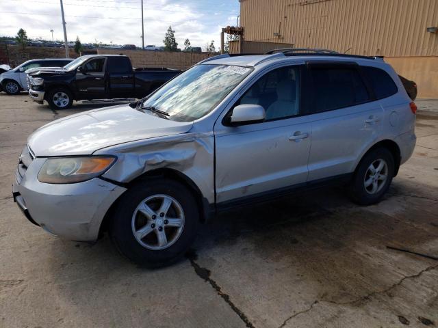 5NMSG13D27H065287 - 2007 HYUNDAI SANTA FE GLS SILVER photo 1