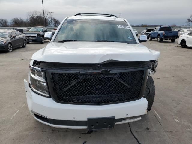 1GNSCCKC0FR571167 - 2015 CHEVROLET TAHOE C1500 LTZ WHITE photo 5